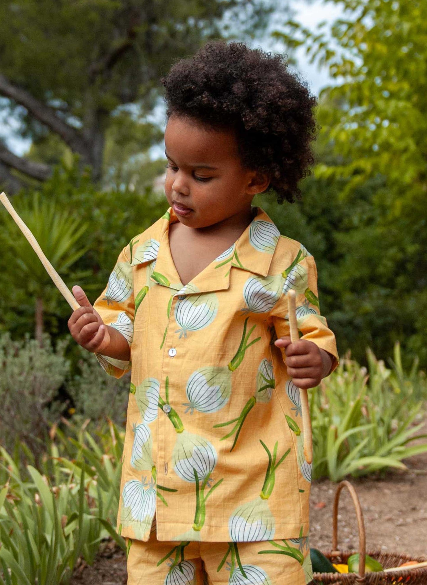 Chemise Oignons Jaune