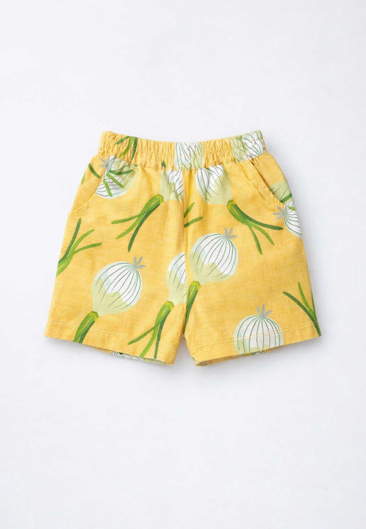 Short Oignons Jaune
